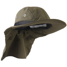 Load image into Gallery viewer, Outdoor Sun Hat - Army Green
