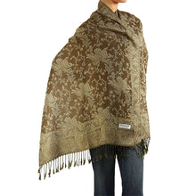 Load image into Gallery viewer, Women's Paisley Pashmina Scarf - Beige