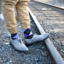 Load image into Gallery viewer, 12 Pairs Assorted Argyle Casual Dress Socks