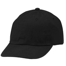Load image into Gallery viewer, Kids Baseball Cap Cotton Adjustable Size - Black