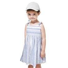 Load image into Gallery viewer, Kids Baseball Cap Cotton Adjustable Size - White