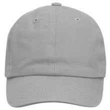 Load image into Gallery viewer, Kids Baseball Cap Cotton Adjustable Size - Gray