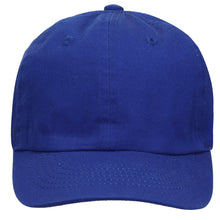 Load image into Gallery viewer, Kids Baseball Cap Cotton Adjustable Size - Royal
