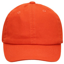 Load image into Gallery viewer, Kids Baseball Cap Cotton Adjustable Size - Orange