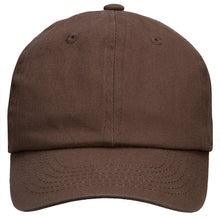 Load image into Gallery viewer, Kids Baseball Cap Cotton Adjustable Size - Dark Brown