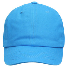 Load image into Gallery viewer, Kids Baseball Cap Cotton Adjustable Size - Turquoise