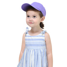Load image into Gallery viewer, Kids Baseball Cap Cotton Adjustable Size - Lavender