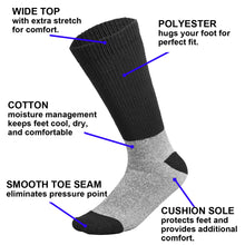 Load image into Gallery viewer, Doctor Recommend Thermal Diabetic Socks For Men Women 6-Pairs
