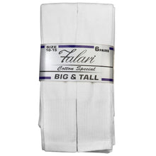 Load image into Gallery viewer, 6 Pairs Men's Athletic Sport Tube Socks 10-15 Over the Calf - Big &amp; Tall